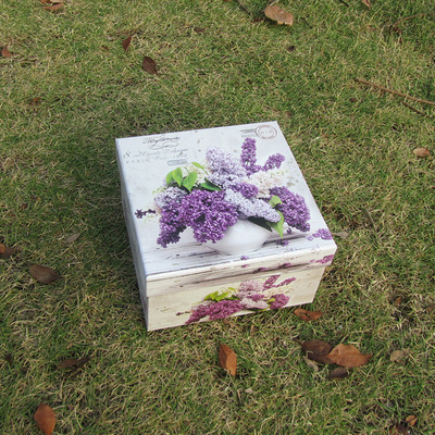 歐式風(fēng)格花飾印刷天地蓋禮品包裝盒——廣州天河萬形紙品工藝廠批發(fā)熱賣