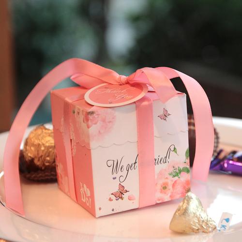 批發(fā)現(xiàn)貨結(jié)婚喜糖盒 婚禮用品個(gè)性創(chuàng)意禮品盒 結(jié)婚糖果禮品盒定制